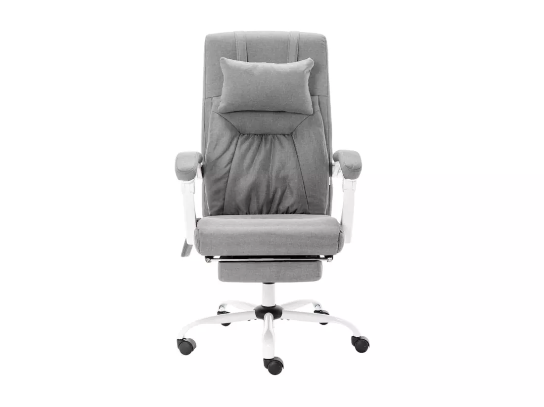 Prolenta Premium - Chaise de bureau de massage Gris Tissu