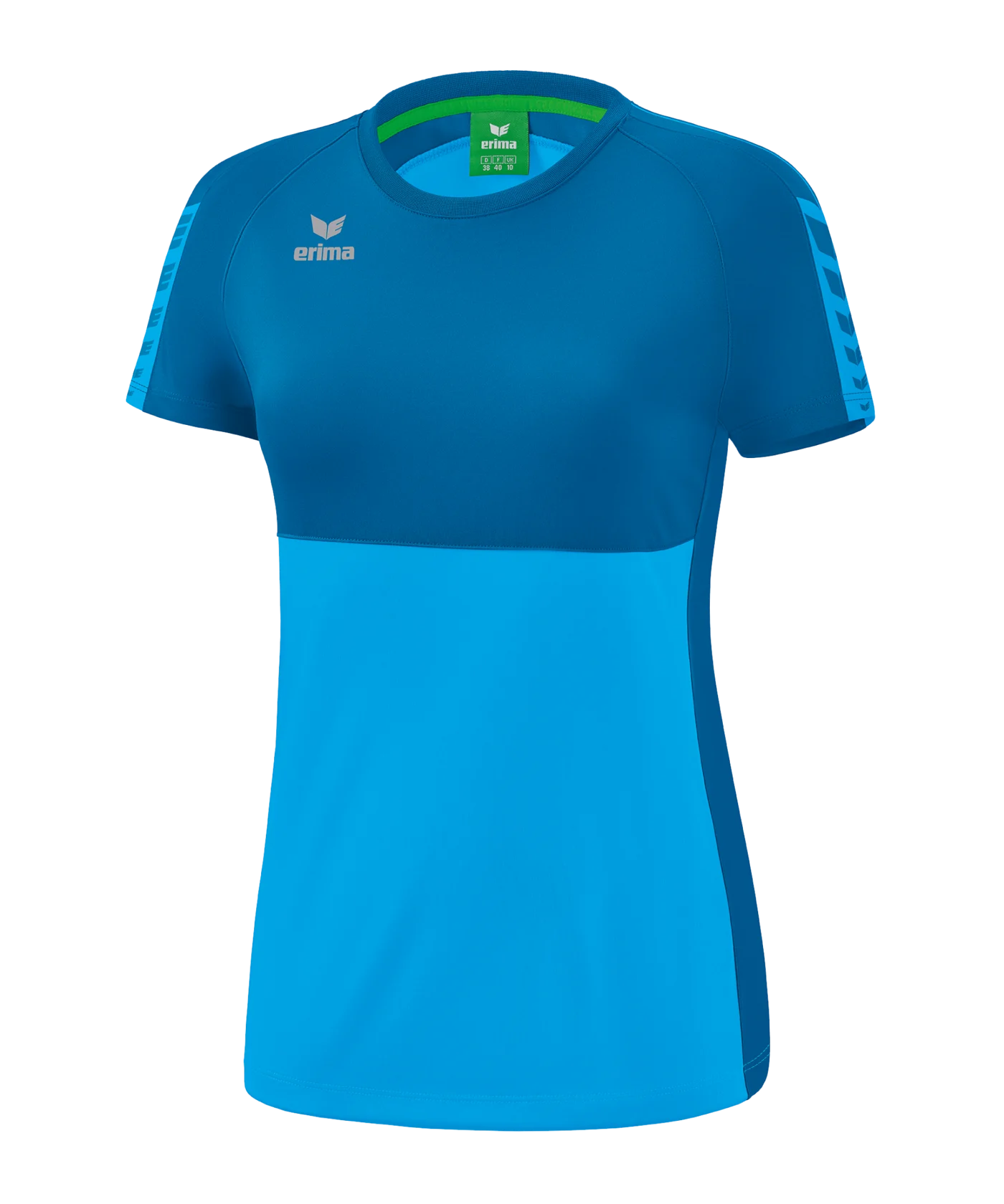 Erima Six Wings T-Shirt Damen Hellblau Türkis