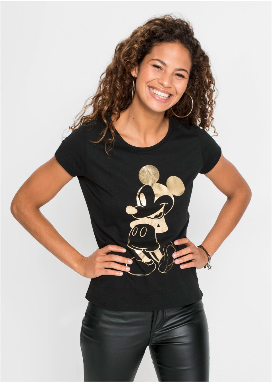 T-shirt à imprimé Mickey Mouse