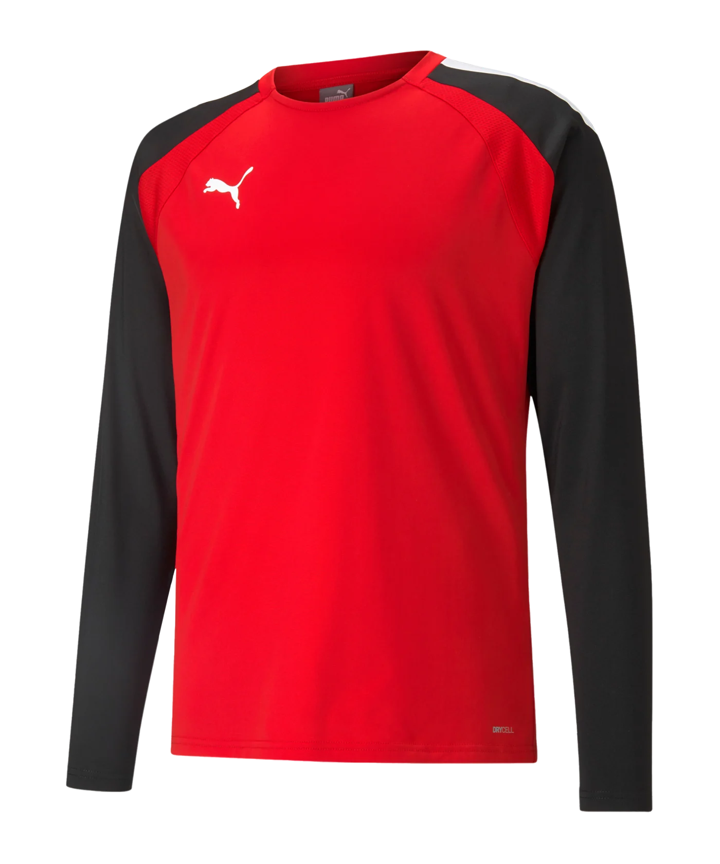 PUMA teamLIGA Trainig Sweatshirt Rot Schwarz F01