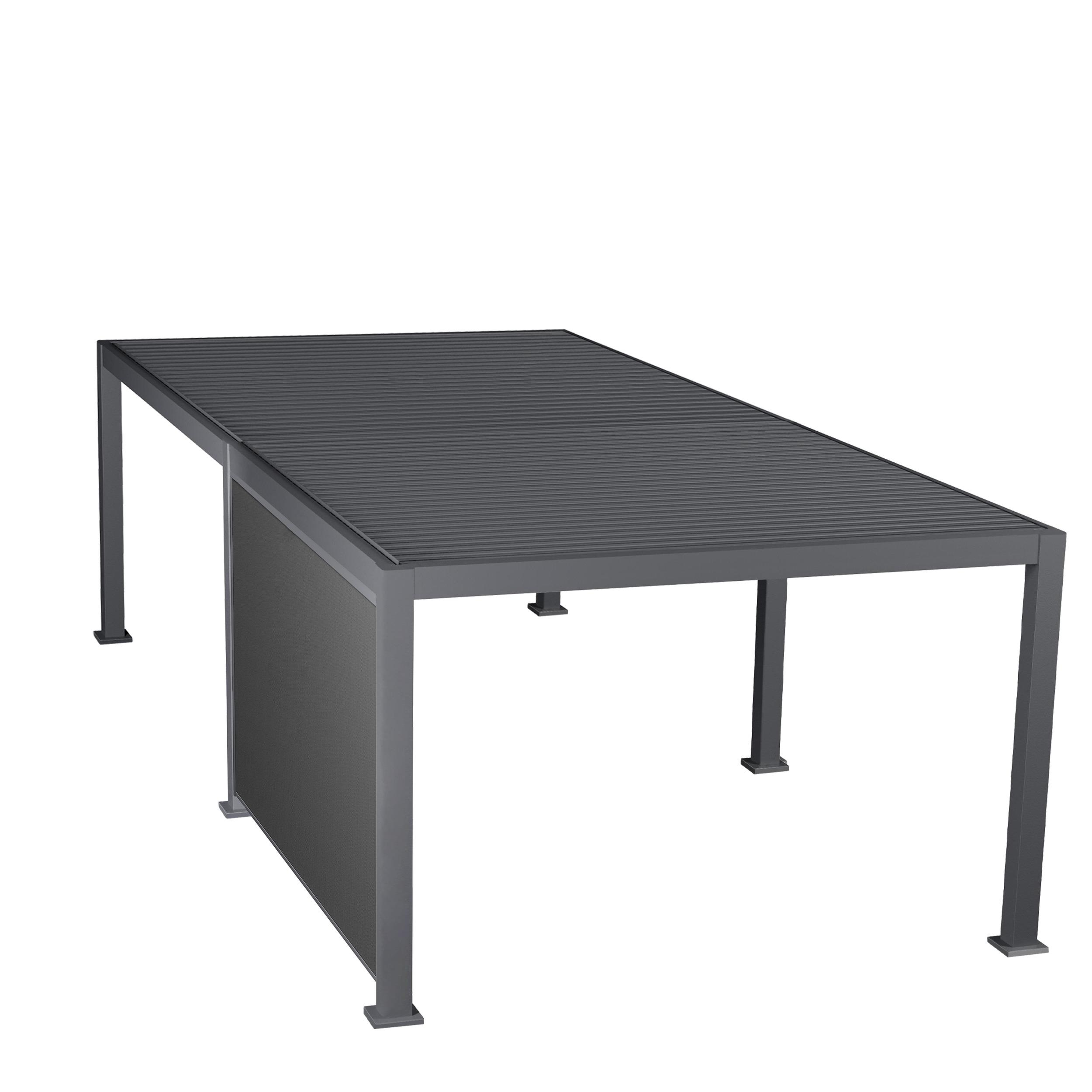 STORE 3M PERGOLA EVORA GRAPHITE