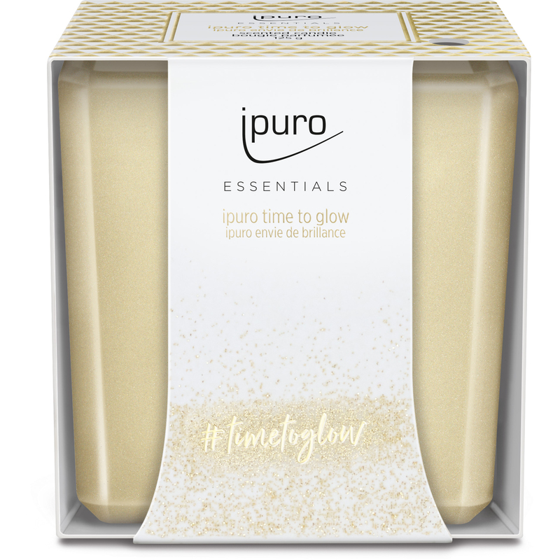 ipuro Duftkerze Young line, 125 g, braun, time to glow