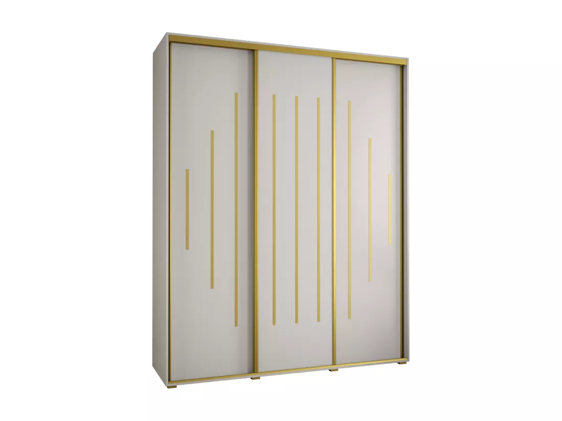ARMOIRE DAVOS 12 À PORTES COULISSANTES 235,2/200/45 3 portes
