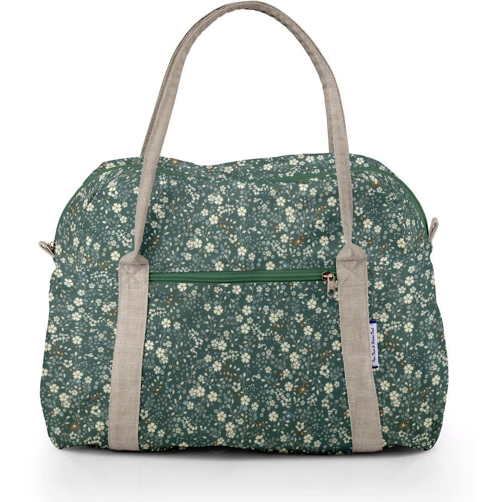 Sac Bowling Fleuri Kaki
