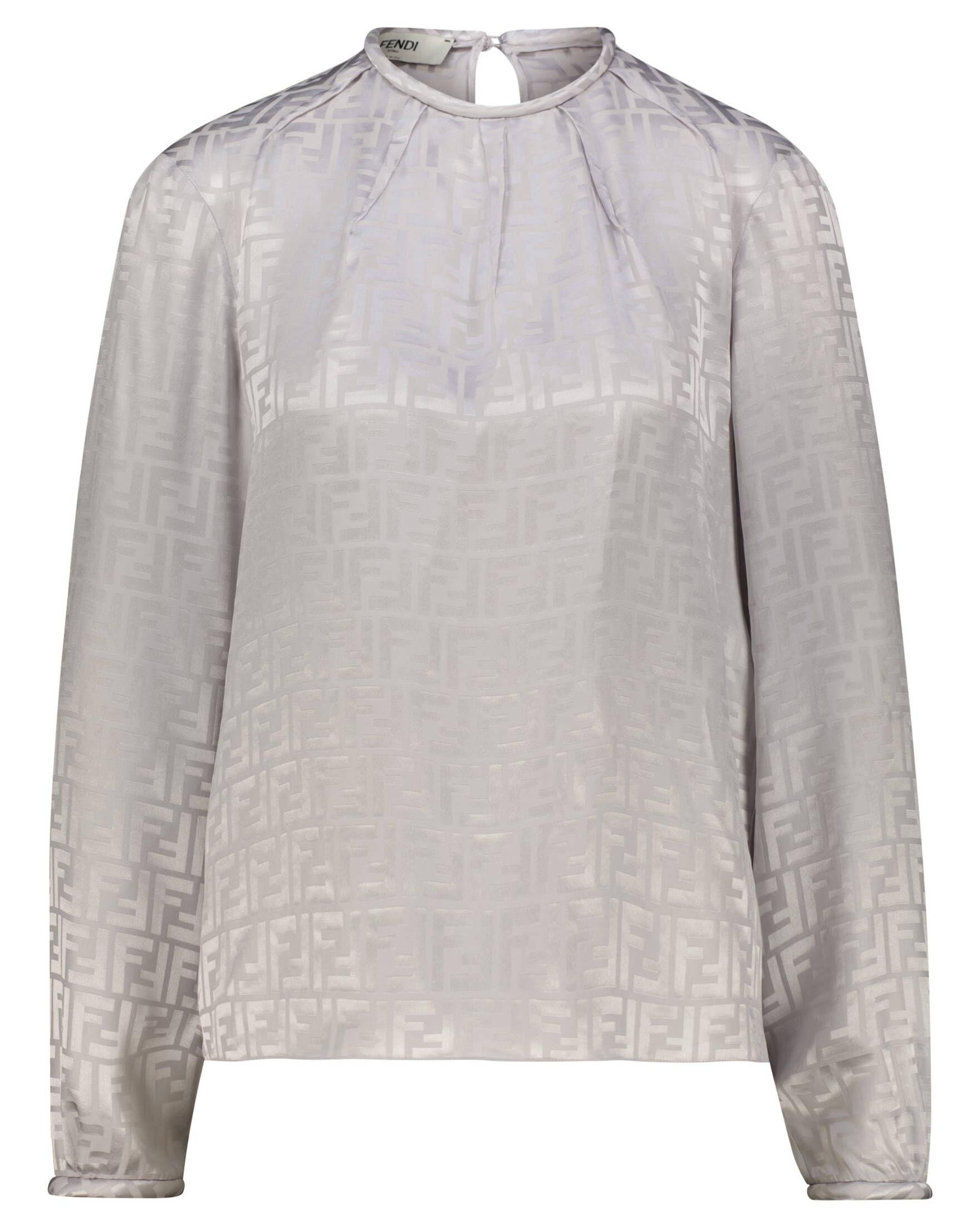 Fendi| Damen Seidenbluse Langarm