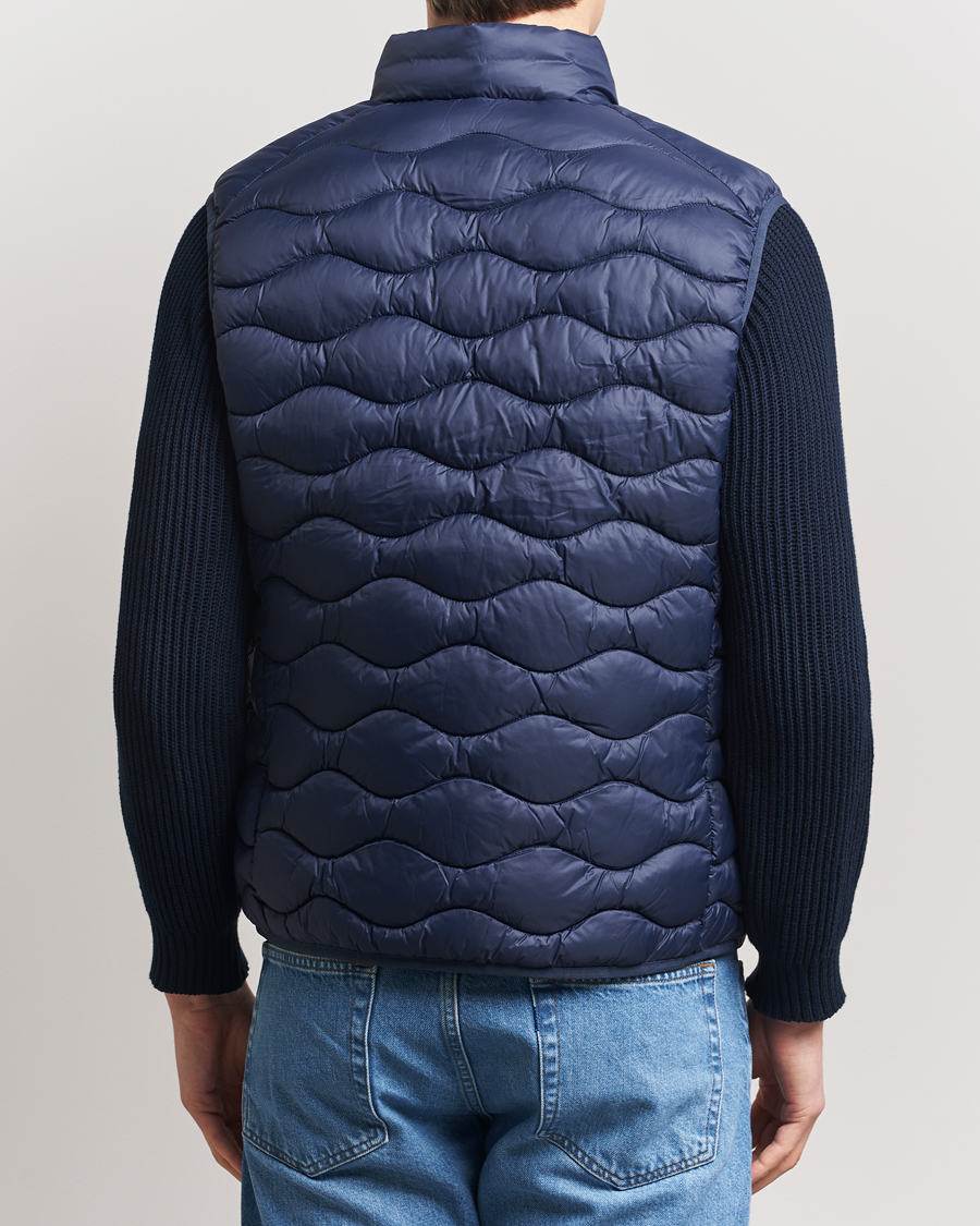 Save The Duck Tide Lightweight Padded Vest Navy Blue