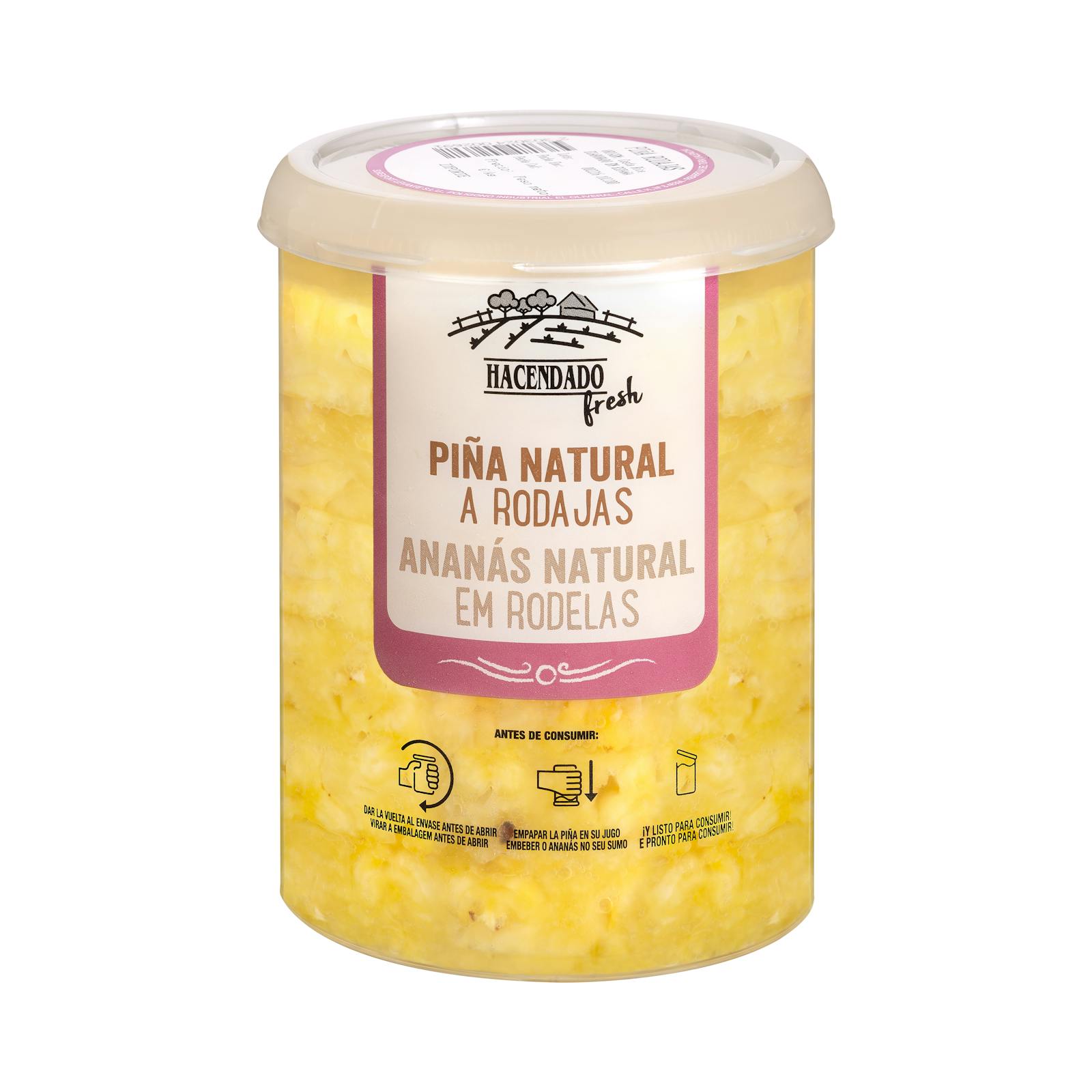 Ananas tranché naturel