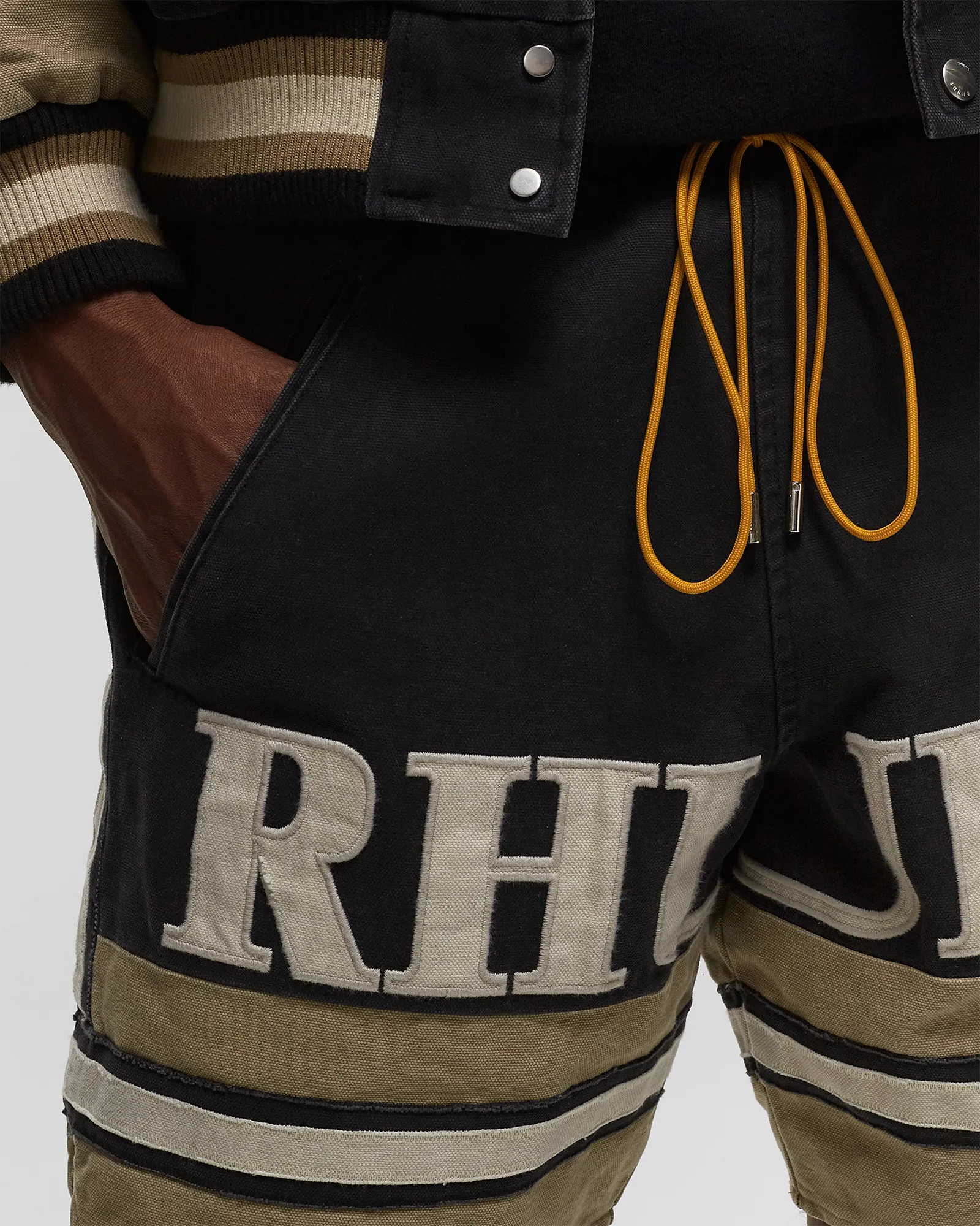 Rhude RHUDE EMBROIDERED LOGO SHORT