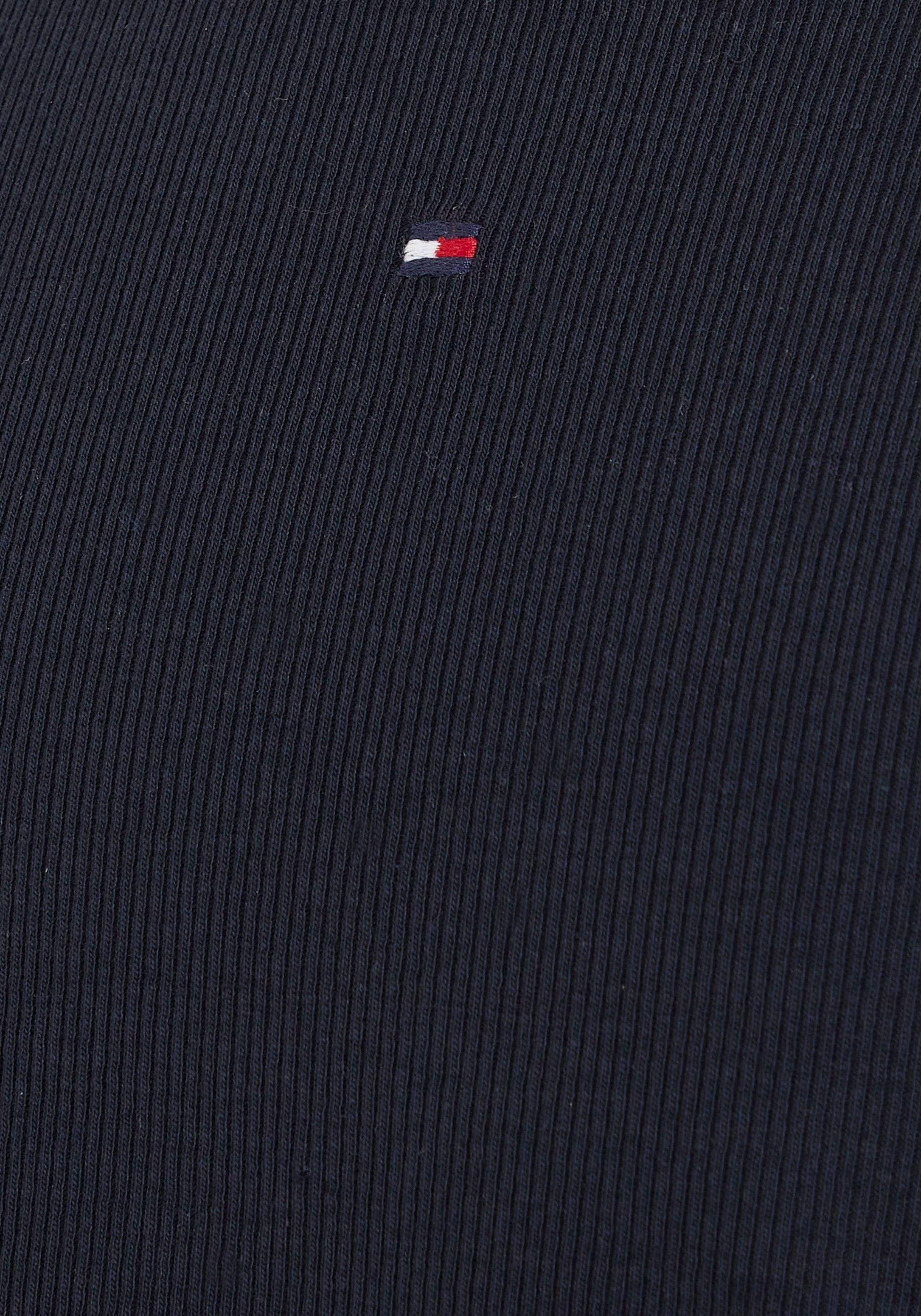 Tommy Hilfiger Langarmshirt »ESSENTIAL RIB TOP L/S« in leichter Rippenstruktur