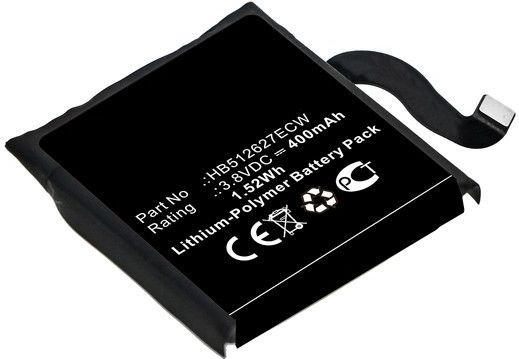 Telefoonaccu - Compatibel - 3,8 V - 400 mAh - Lithium-Ion-Polymeer