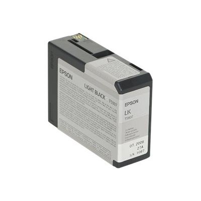 Epson T5807 - gris - cartouche d'encre originale