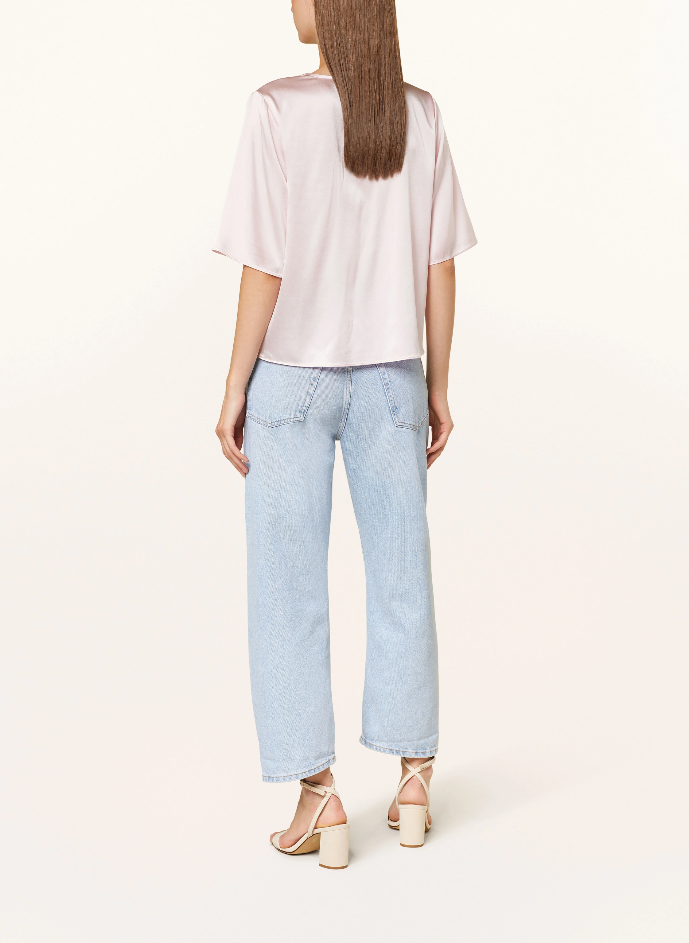 Princess GOES HOLLYWOOD Cropped-Blusenshirt aus Seide