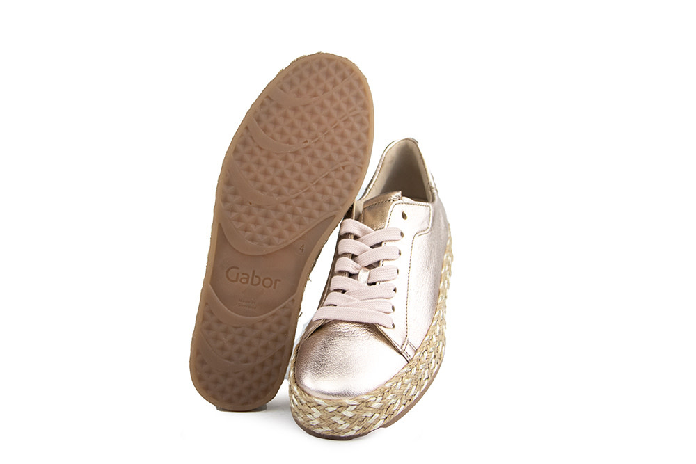 Gabor Sneaker Puder Metal Cervo Lurex