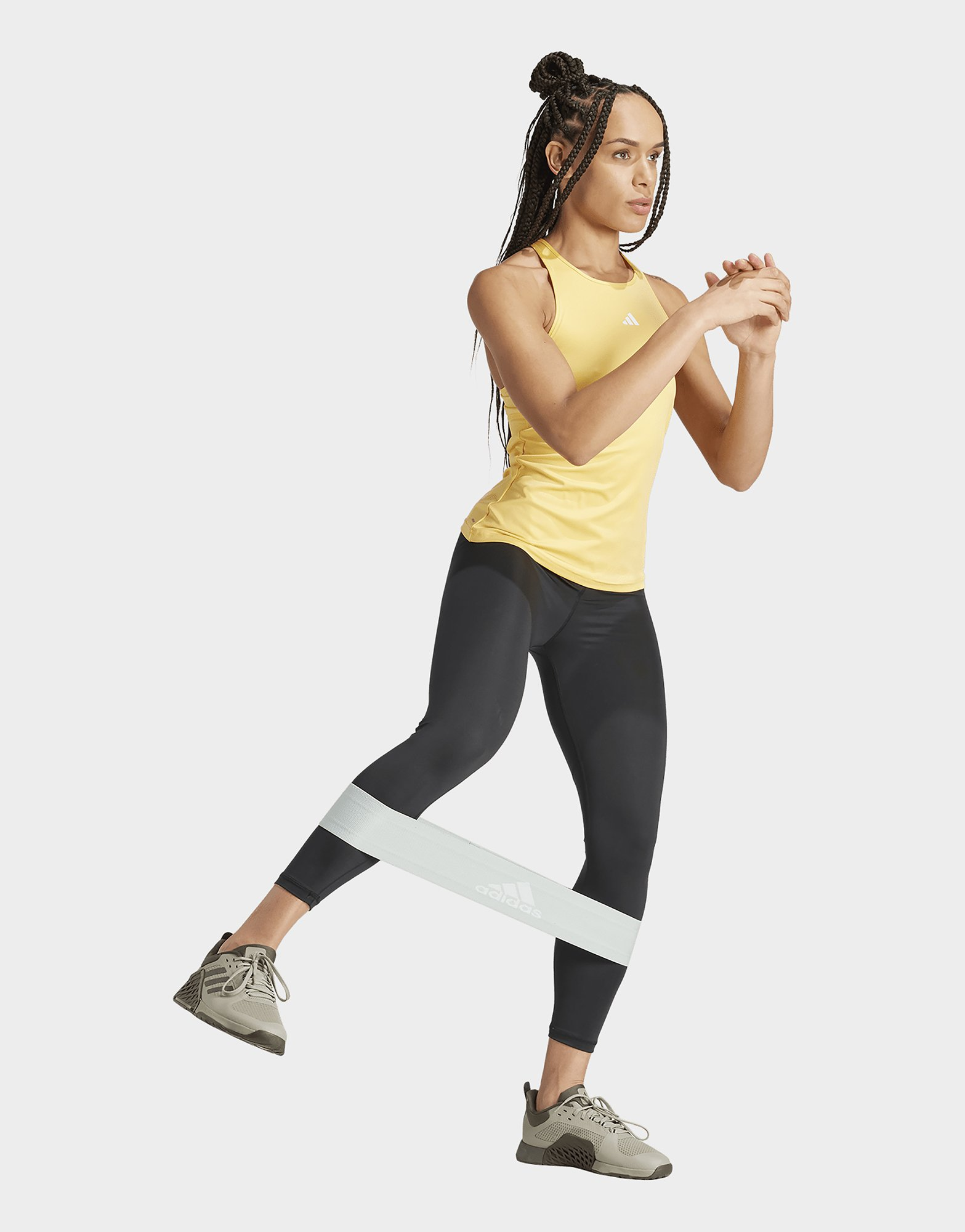 adidas Débardeur de training à dos nageur Techfit