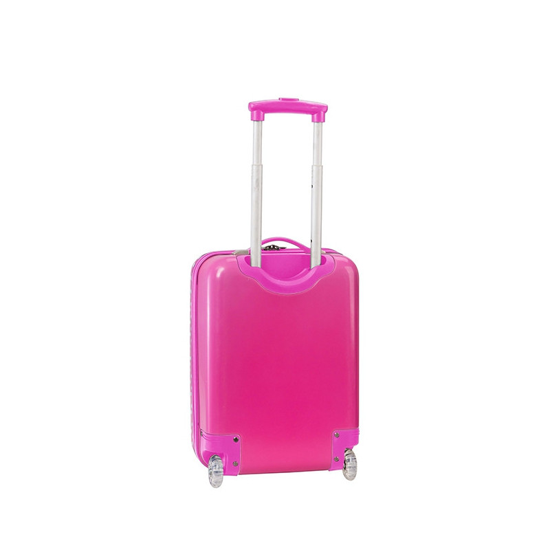 Valise cabine rigide Enfant L85118 49 cm Lapin rose
