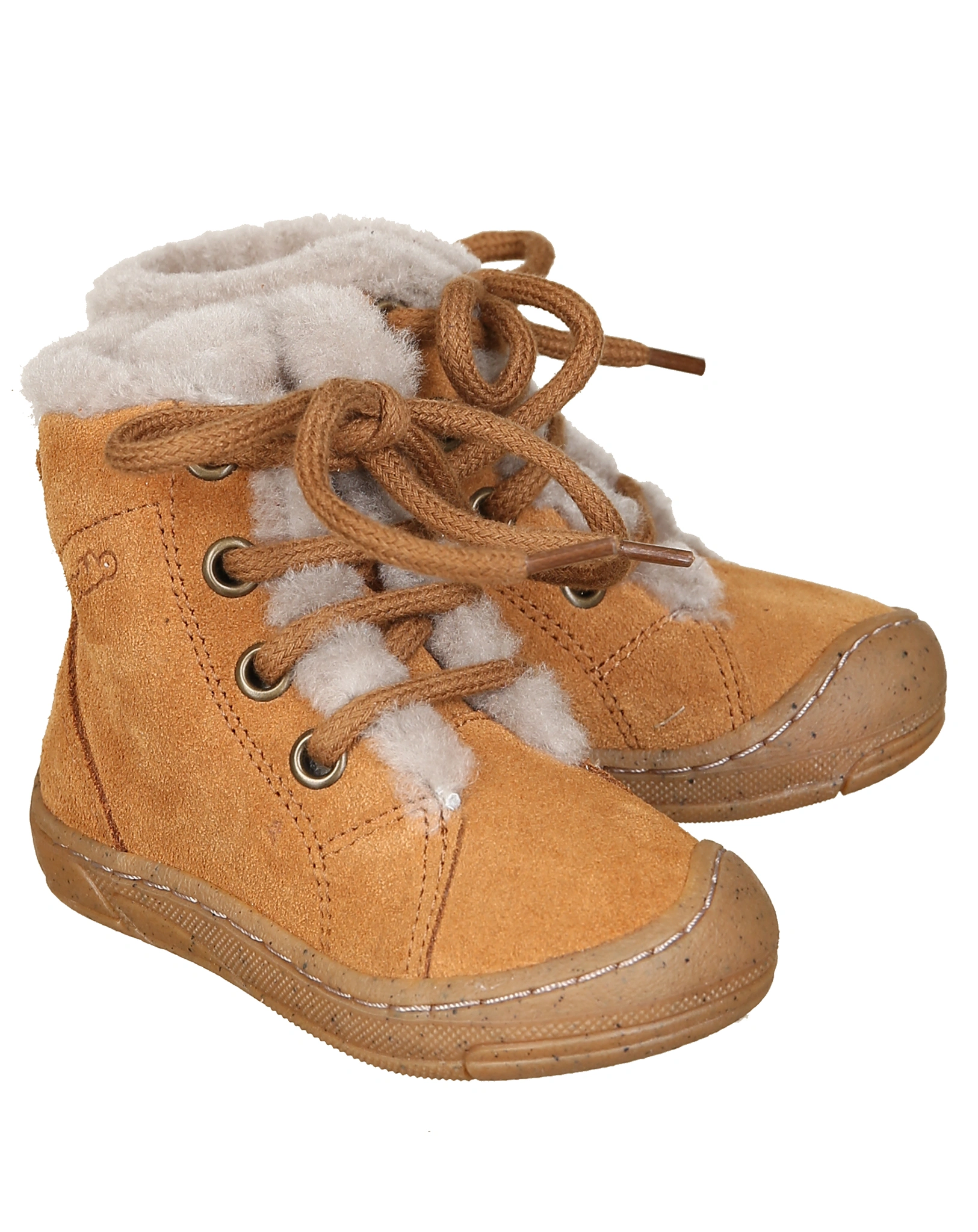 Winter-Booties MINNI SUEDE in cognac