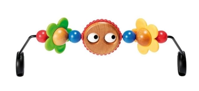 BabyBjörn Googly Eyes leksak för barnvakten, färgglad
