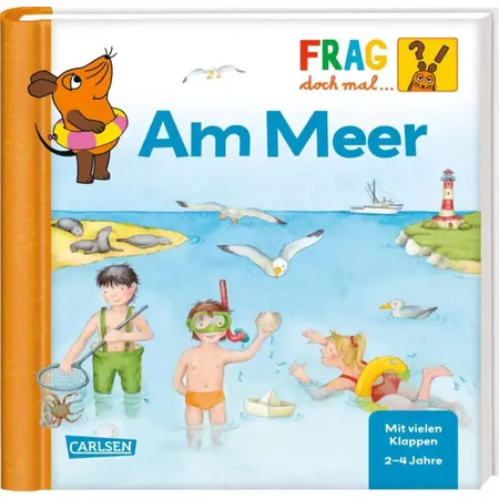 Carlsen Verlag Frag doch mal ... die Maus: Am Meer von Marlit Peikert