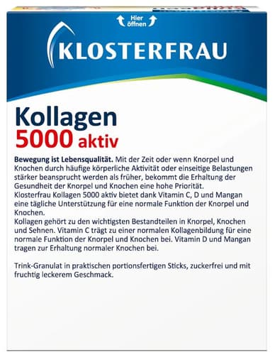 Klosterfrau Kollagen 5000 Trinkgranulat Sticks, 20 Stück