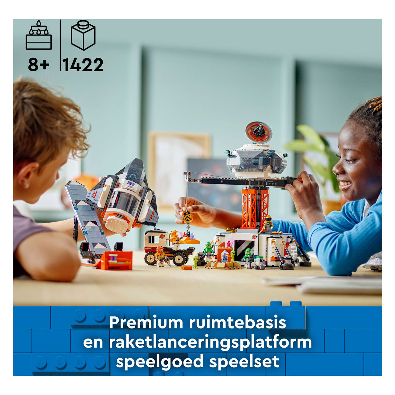 LEGO City 60434 Ruimtebasis en Raketlanceringsplatform