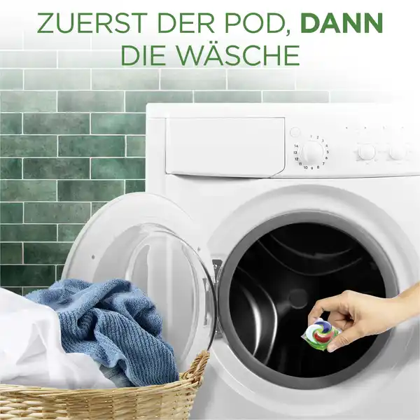 Universal+ All-in-1 Pods Vollwaschmittel Flüssig 15WL