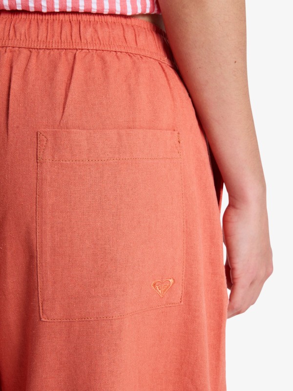 Lekeitio Break Mid Pantalon souple Orange Femme
