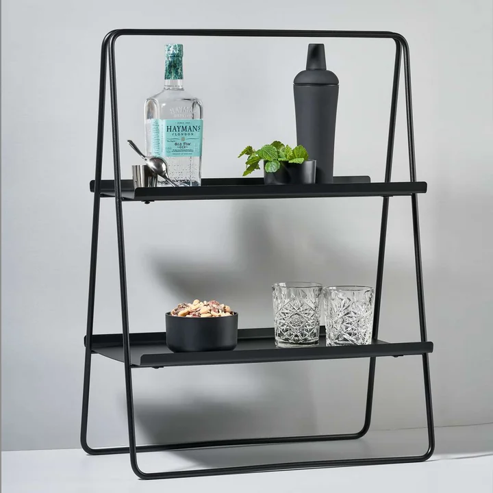 Zone Denmark - A-Table, H 75 cm / schwarz