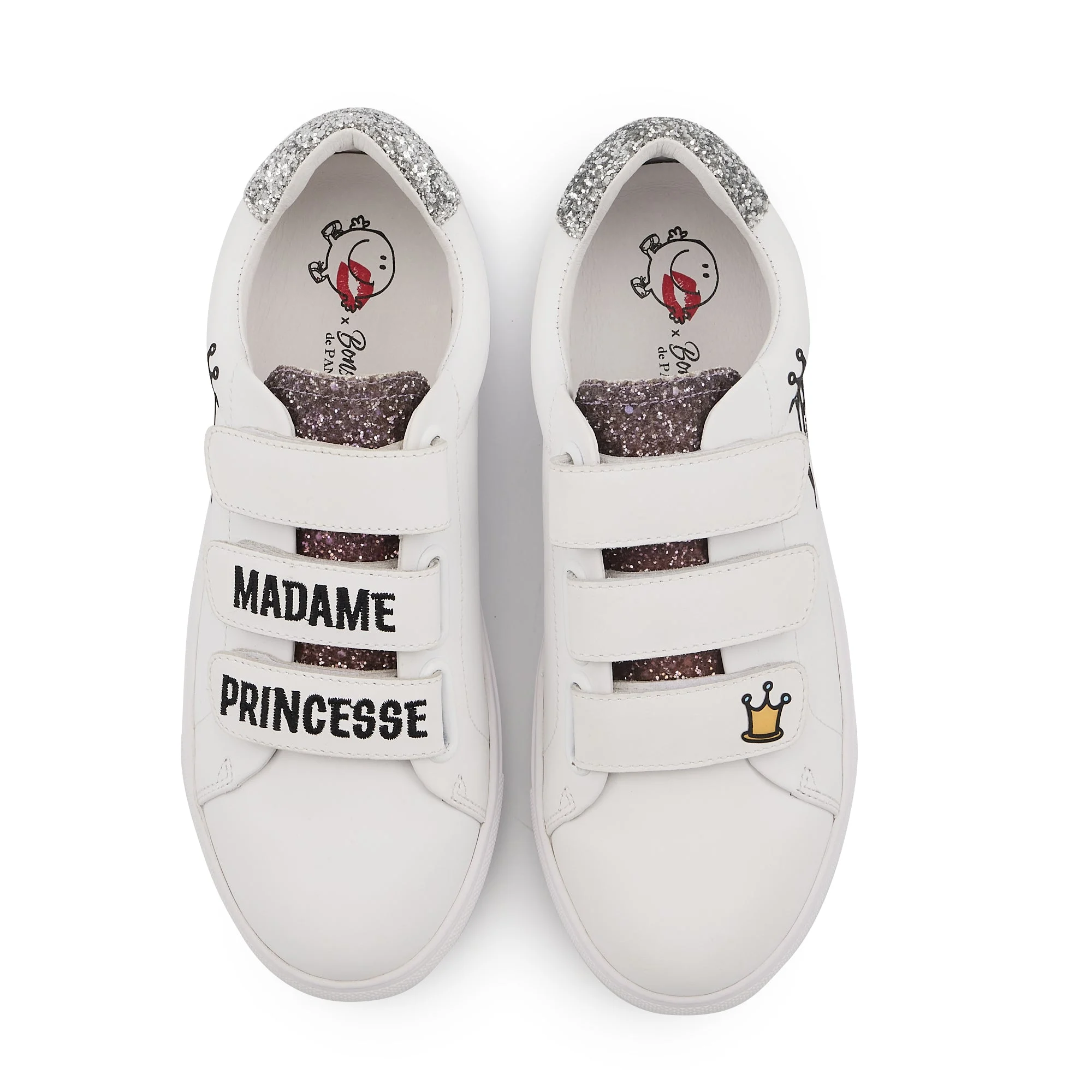 EDITH PRINCESSE - Sneakers en cuir | Blanc
