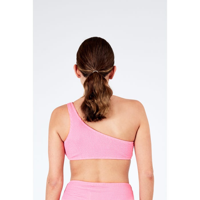 inSua-Asymmetrische bikinitop smock - Insua