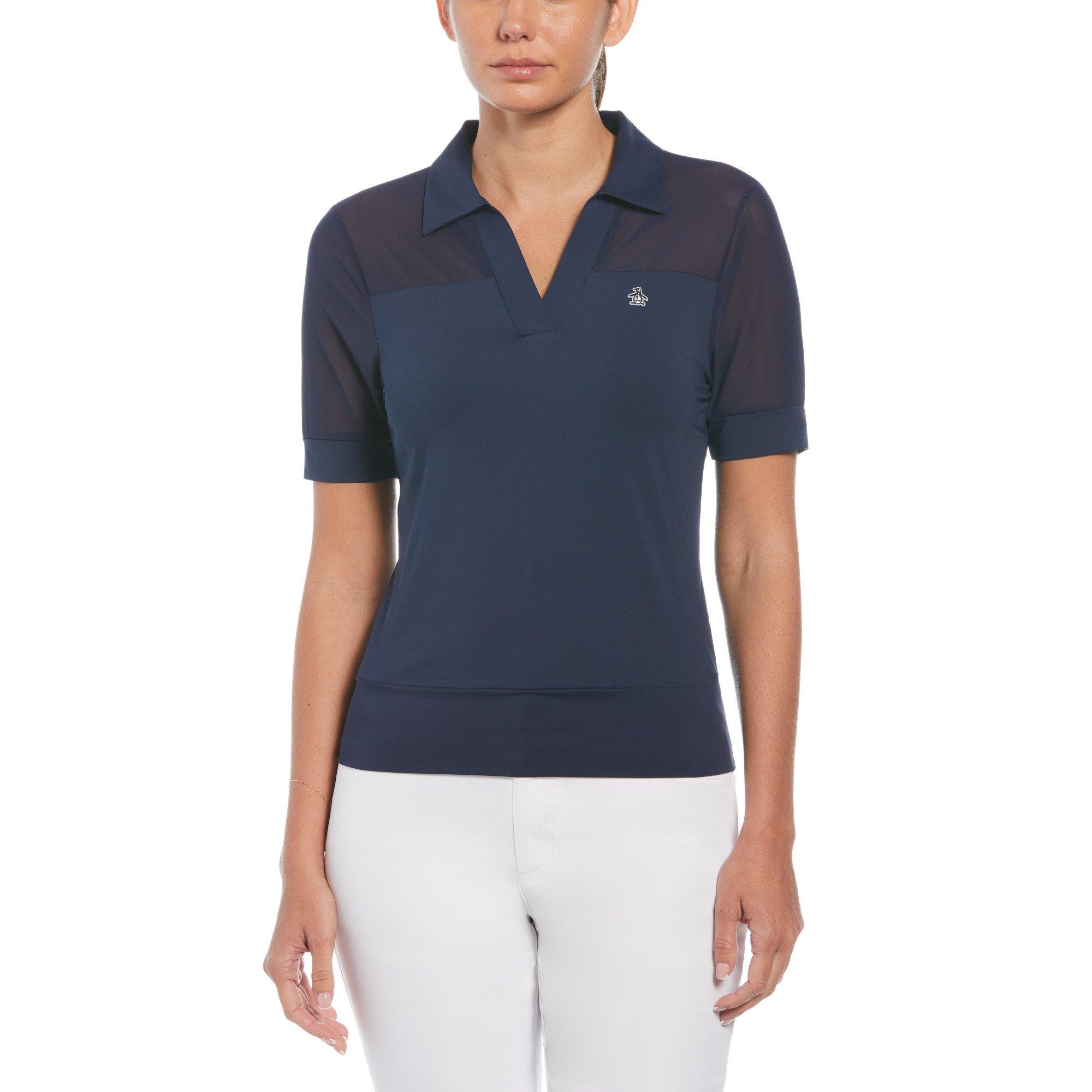 Original Penguin Golf PG half Slv Mesh Ld99