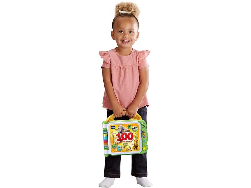 Vtech Beschäftigungsspielzeug Mein 100-Wörter-Buch Tiere Tierischer Lernspass