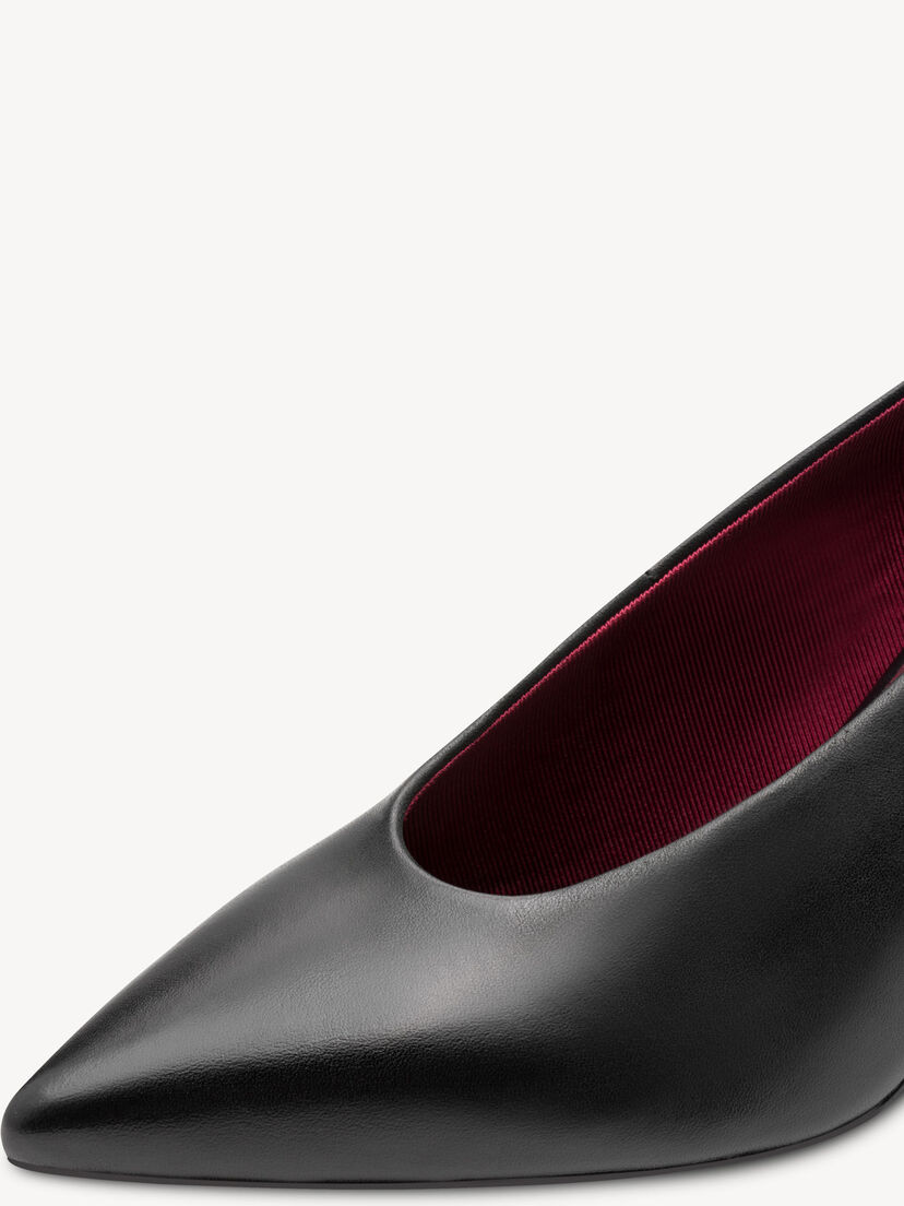 Leren Pumps - zwart