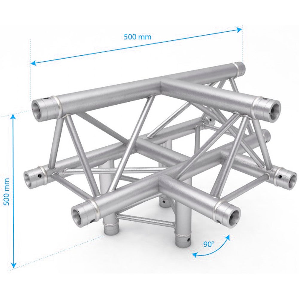 NEXT Truss NH33-TD 4-weg T-deel driehoektruss