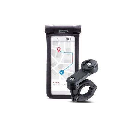 Support Smartphone SP Connect LT + COQUE UNIVERSELLE - Noir