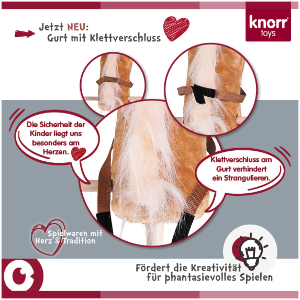 KnorrtoysKnorrtoys   Steckenpferd Sugar