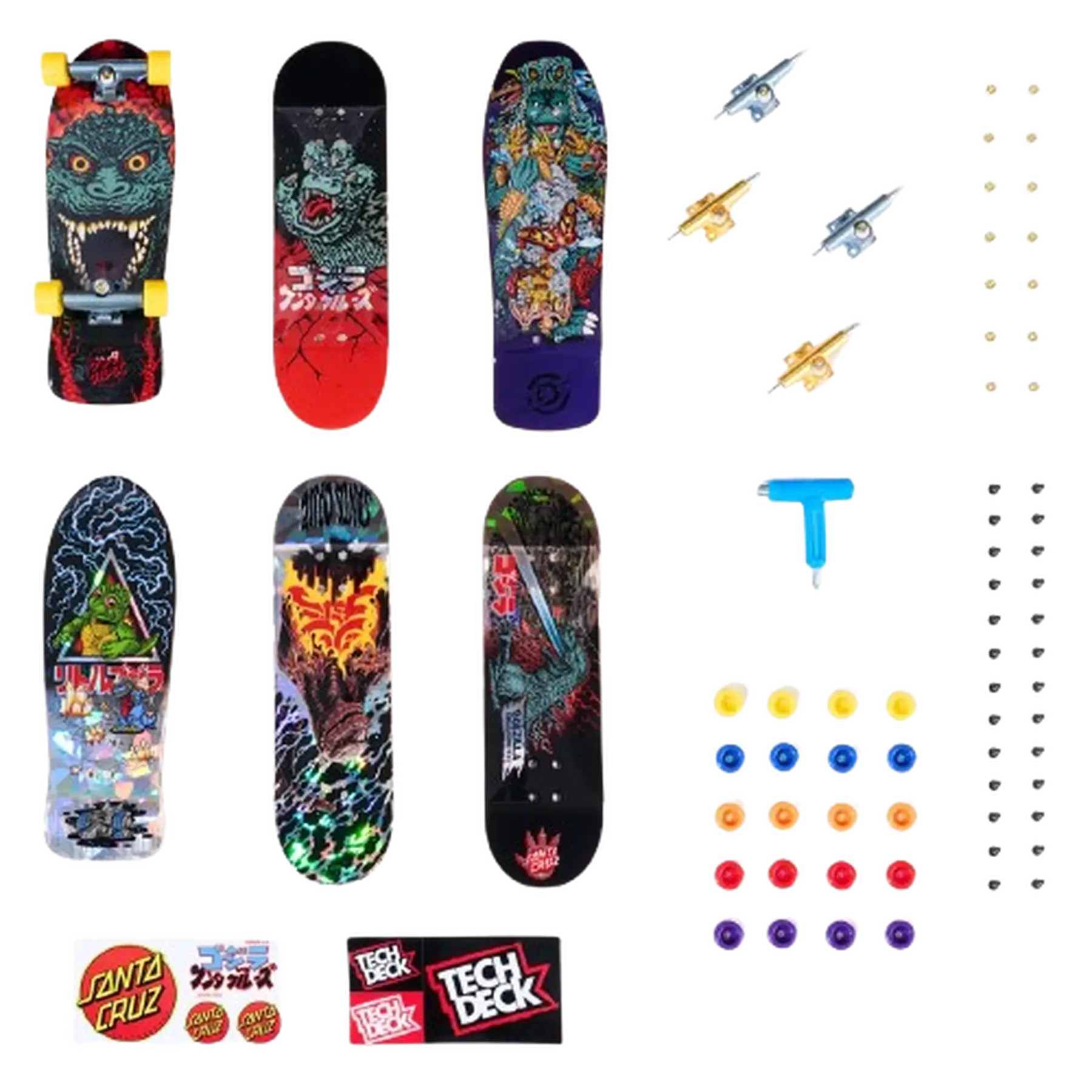 Tech Deck Godzilla Sk8shop Bonus Pak Fingerboards | SkatePro