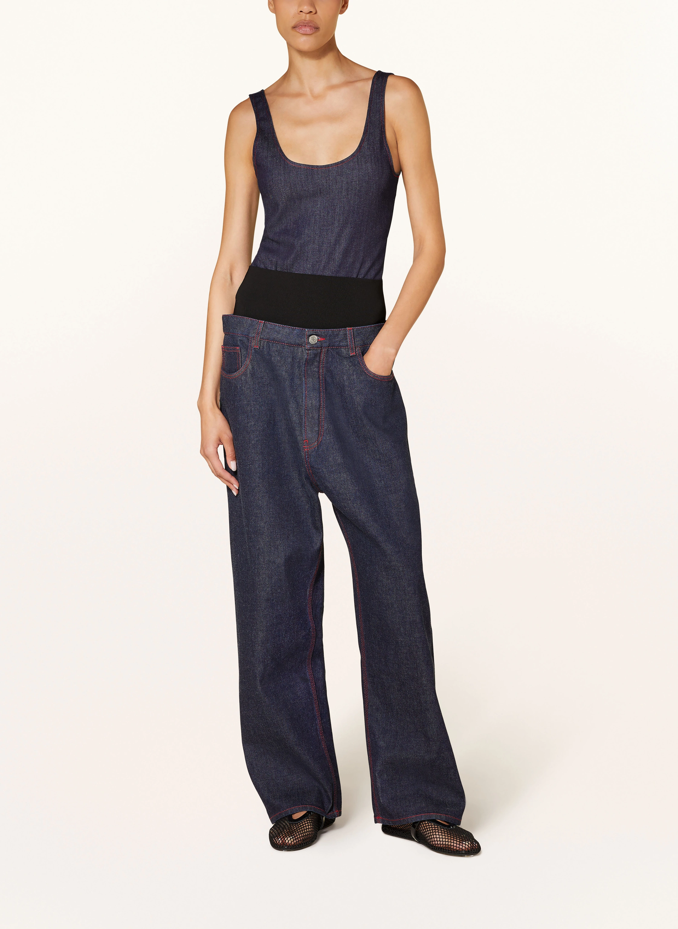 ALAÏA Jeans-Body