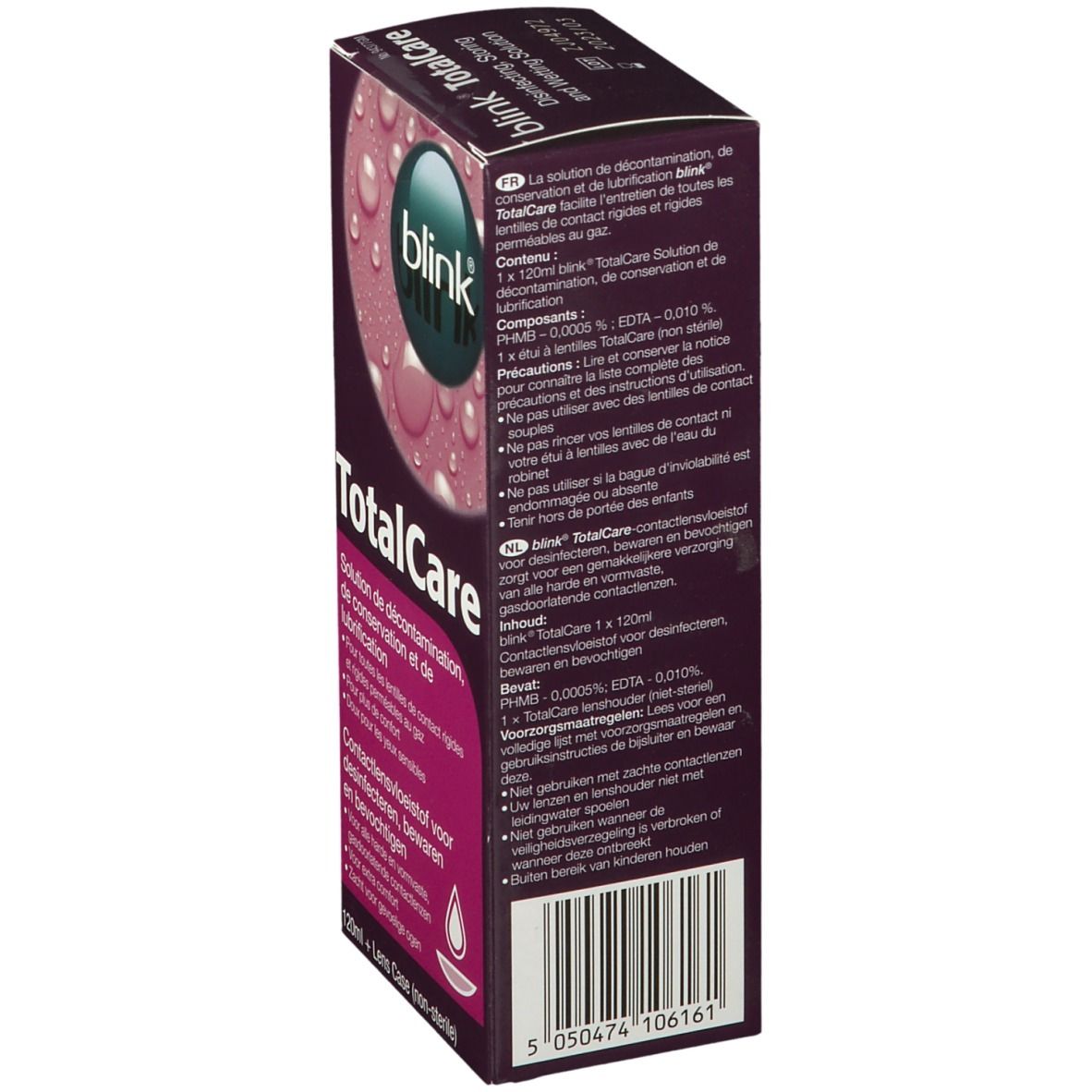 blink® TotalCare Desinfizierende Aufbewahrungs- & Benetzungslösung