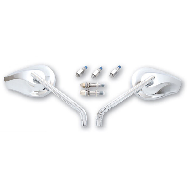Highsider - Rétroviseurs Phoenix 1 Chrome