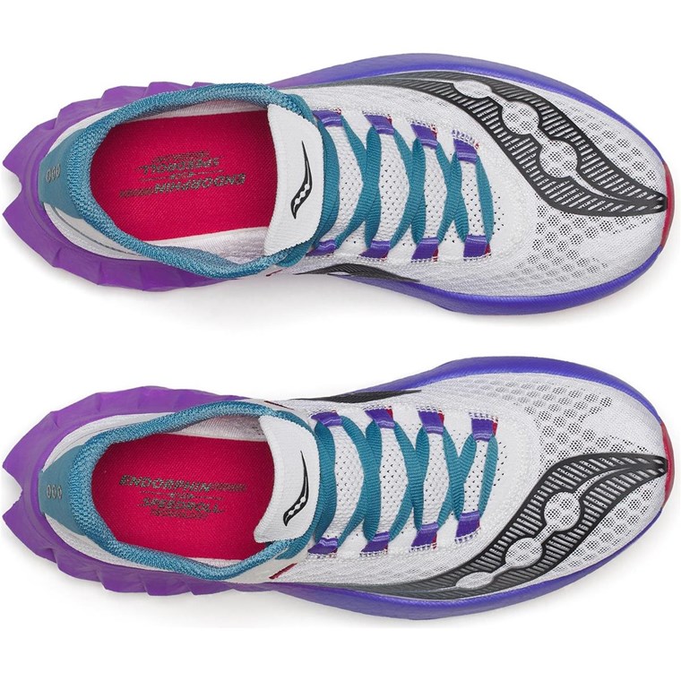 Saucony Endorphin Pro 4 Womens White/Shadow
