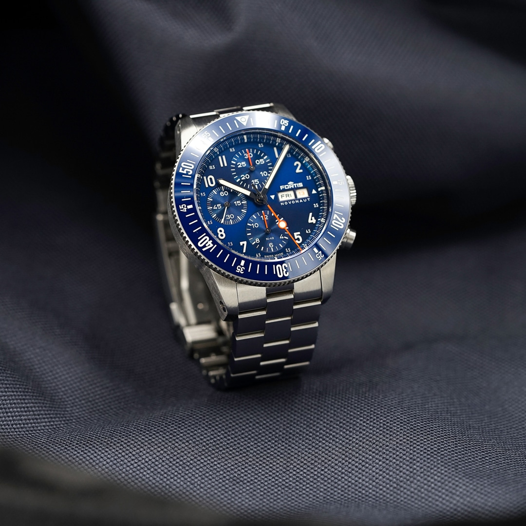 Fortis Novonaut N-42 Cobalt Blue