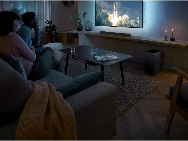 Philips Soundbar TAB8907/10 3.1.2 CH Soundbar-Lautsprecher mit kabellosem Subwoofer