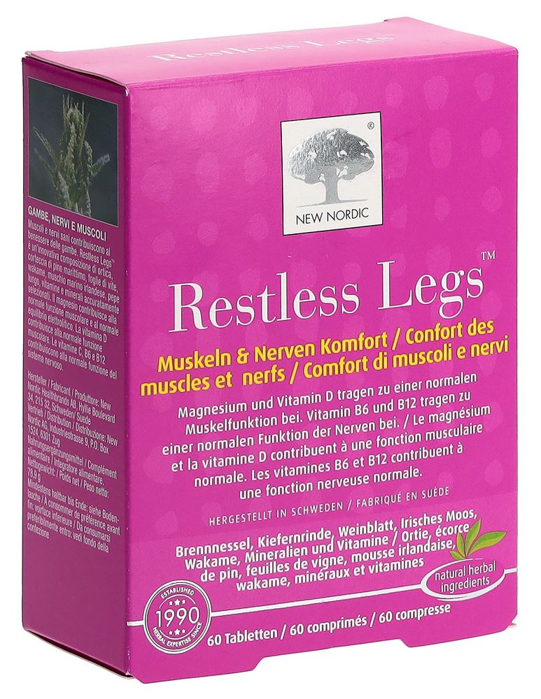 NEW NORDIC Restless Legs Tabl Blist 60 Stk