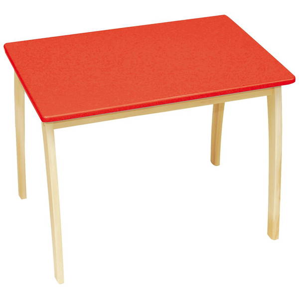 robaroba   Kindertisch rot