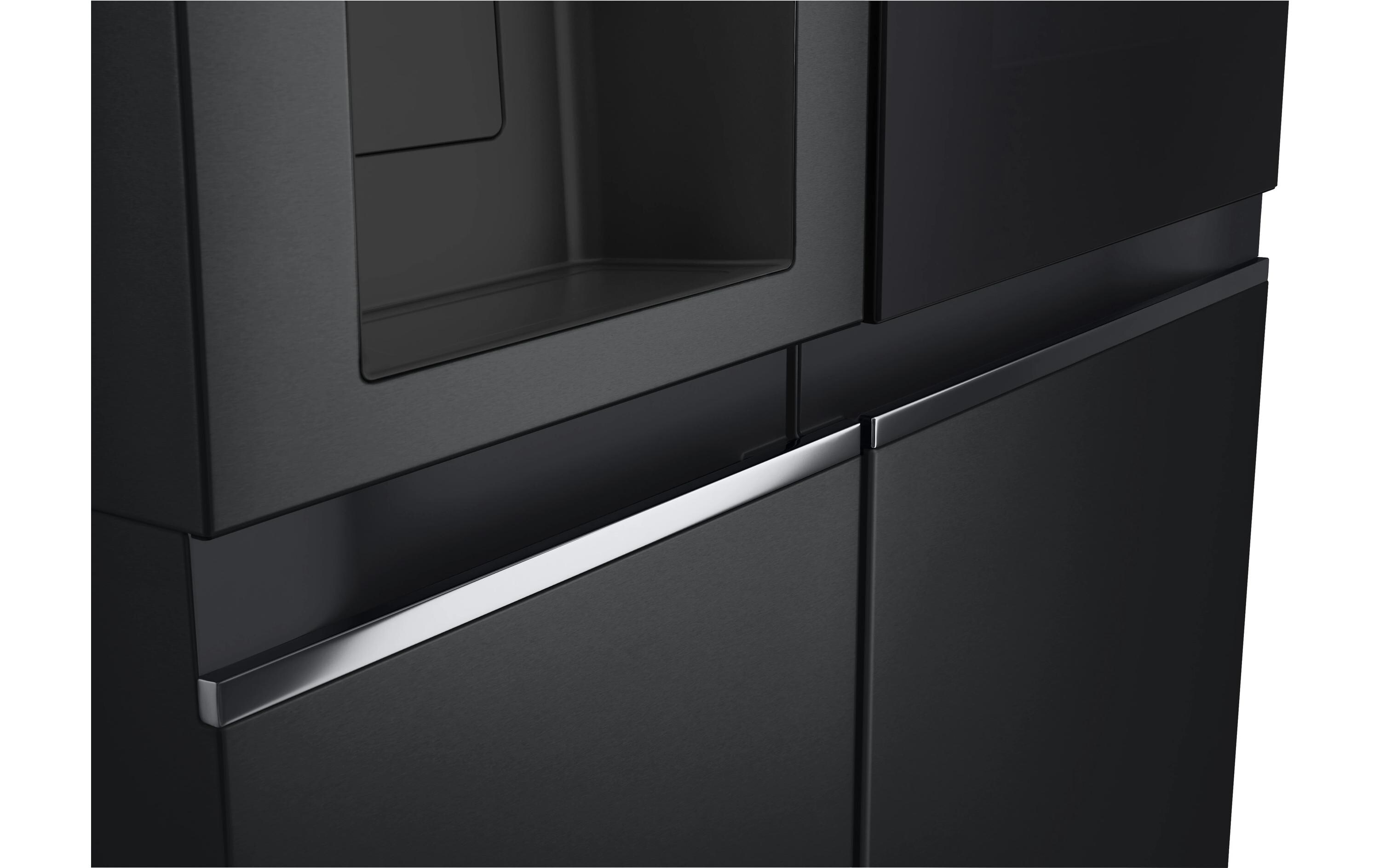Foodcenter GSGV81EPLL Schwarz<br>Side by Side Kühlgerät mit Sichtfenster und Innenbeleuchtung