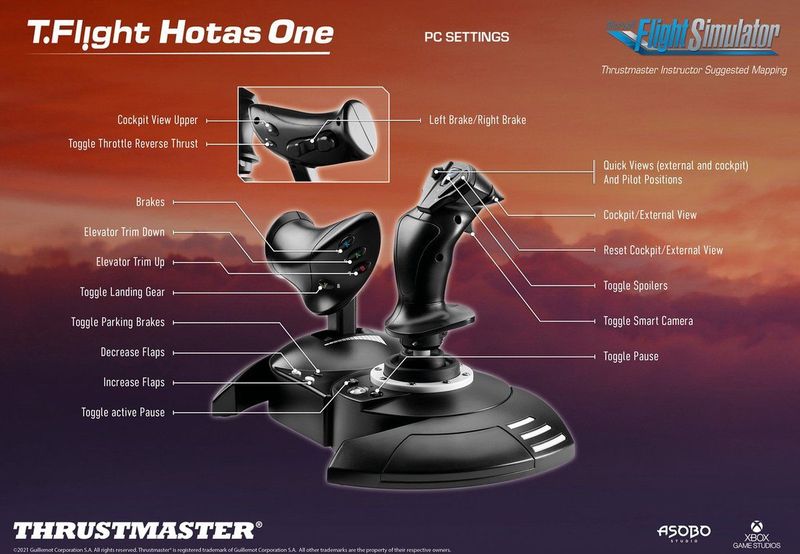 Thrustmaster - T.Flight Hotas One - Flight Stick - Zwart - Voor Xbox One & Windows
