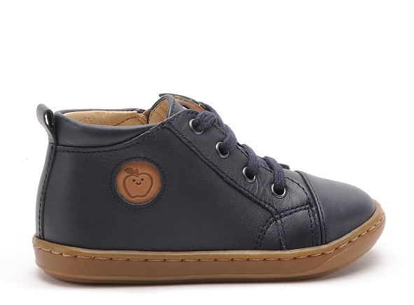 Shoo pom boots bottine bebe bouba zip lace bleu