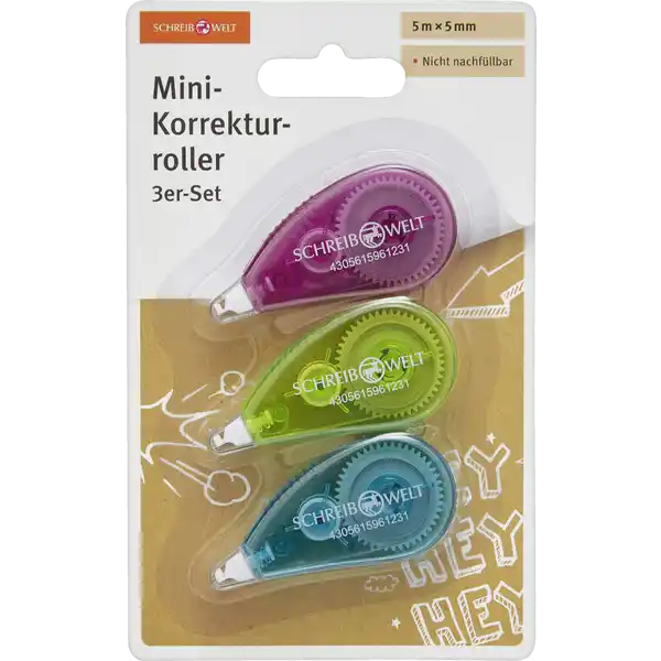 SCHREIBW. MINI-KORREKTURROLLER