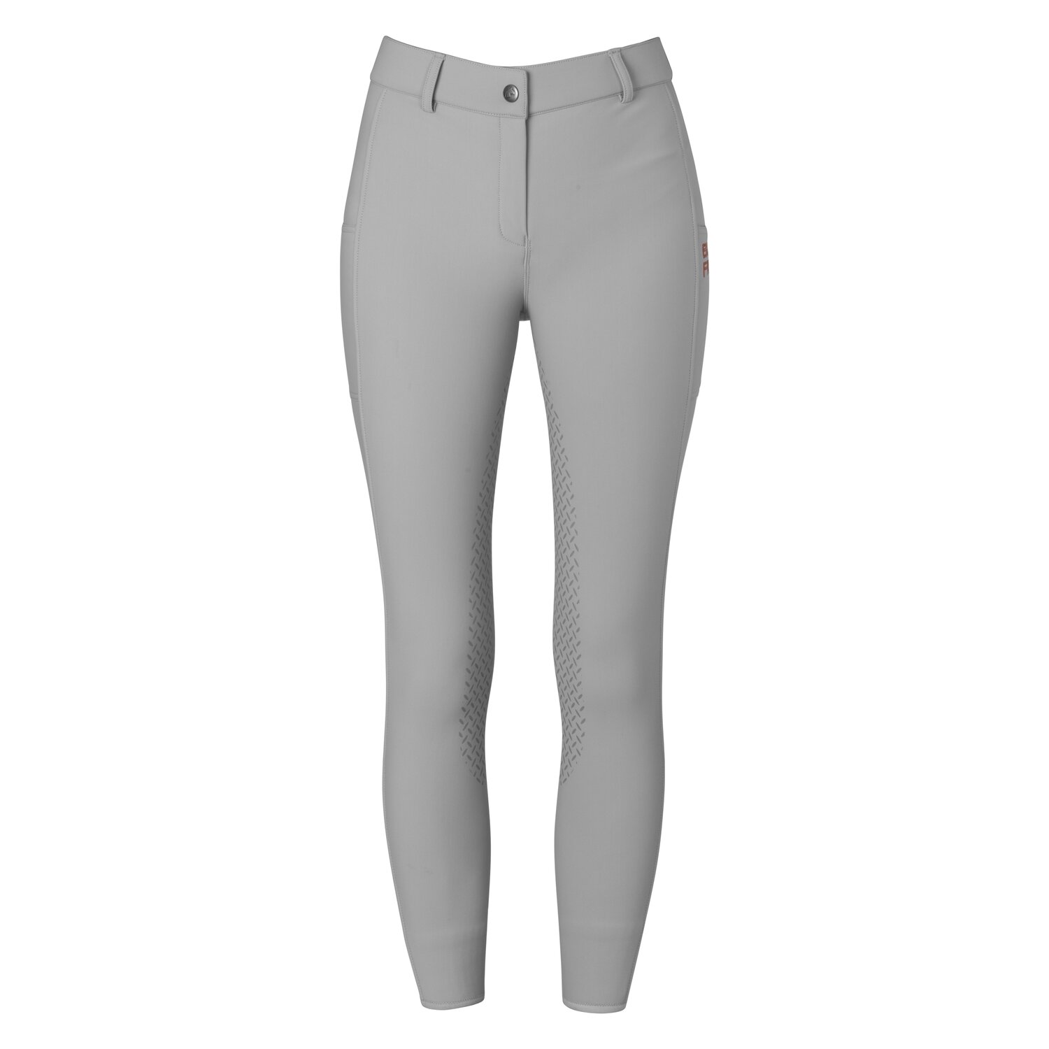 black forest Softshell Grip-Vollbesatz-Reithose  - steel grey