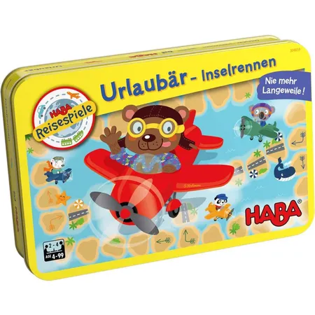 HABA 304659 Urlaubär Inselrennen